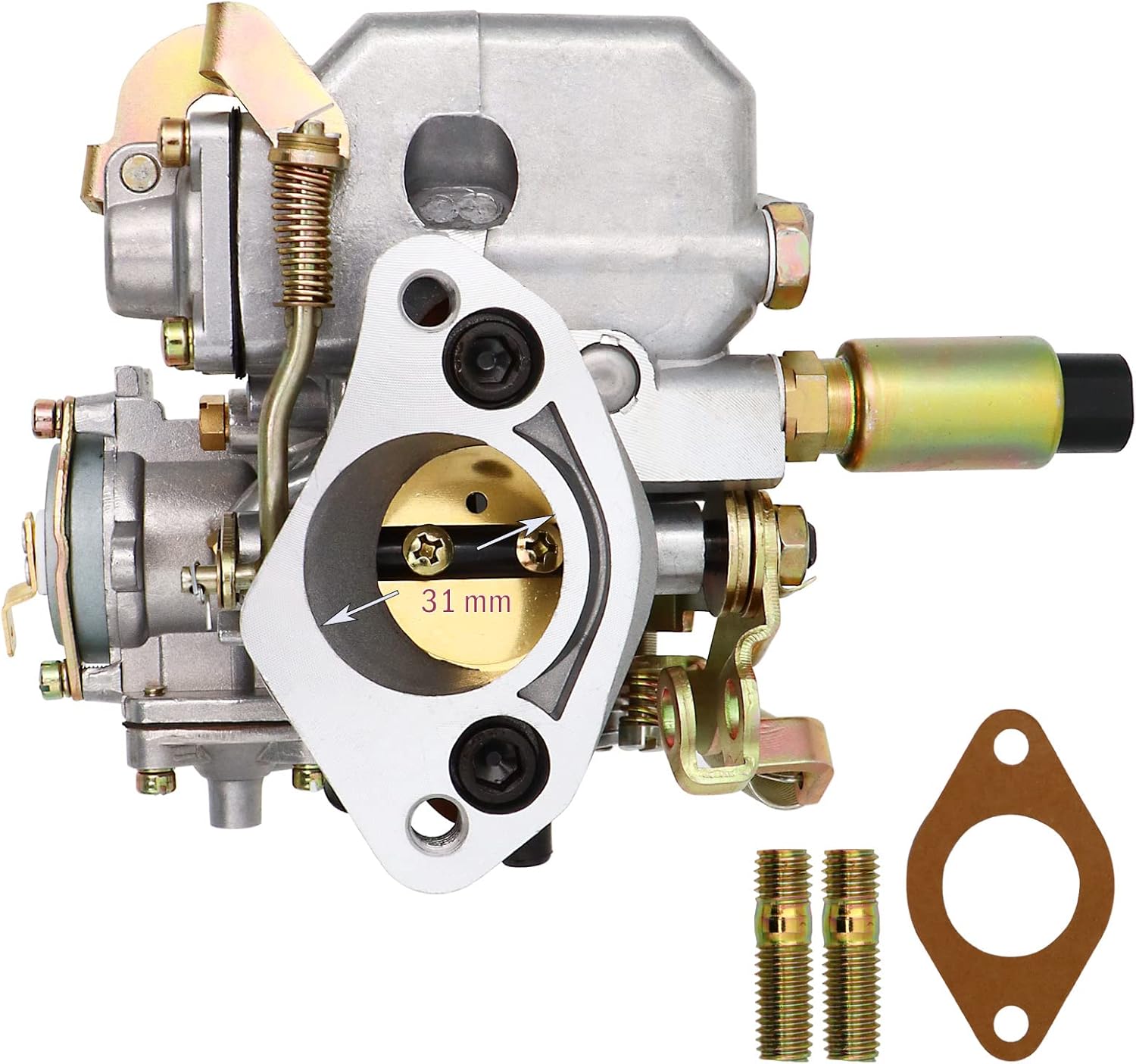 Carburetor 30/31 PICT with Single Port Manifold, Pack of 2 V843