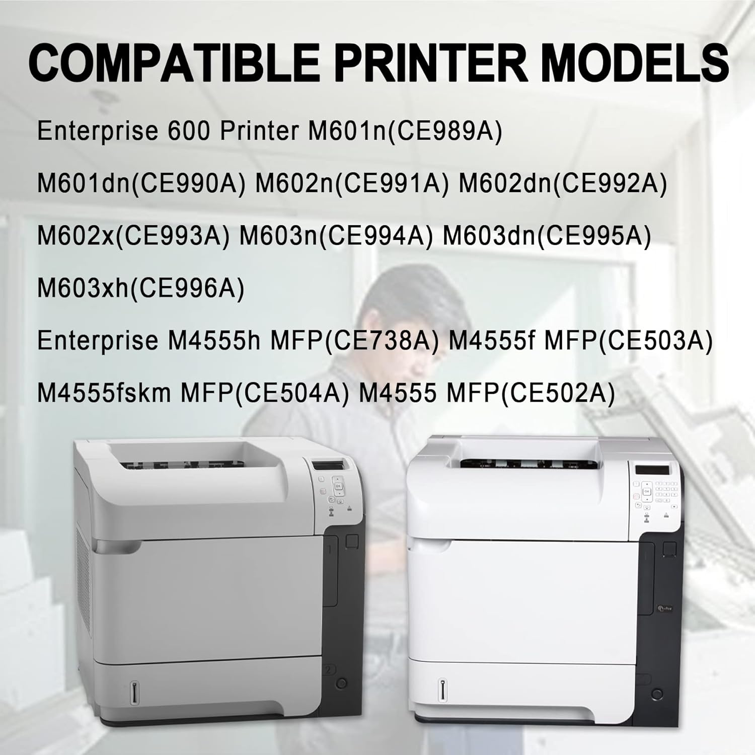 90A CE390A Compatible Toner Cartridge for HP Enterprise 600 Printer P850