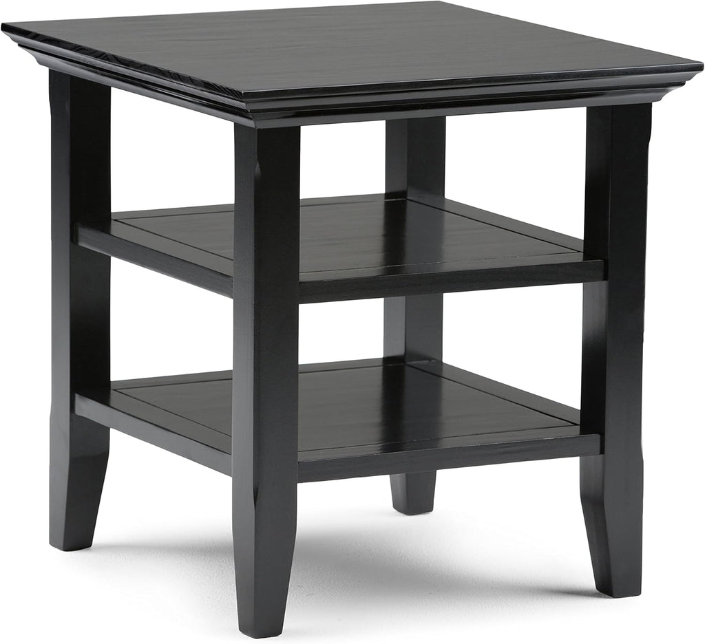 Black 19 inch End Table G834