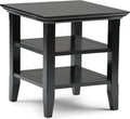 Black 19 inch End Table G834