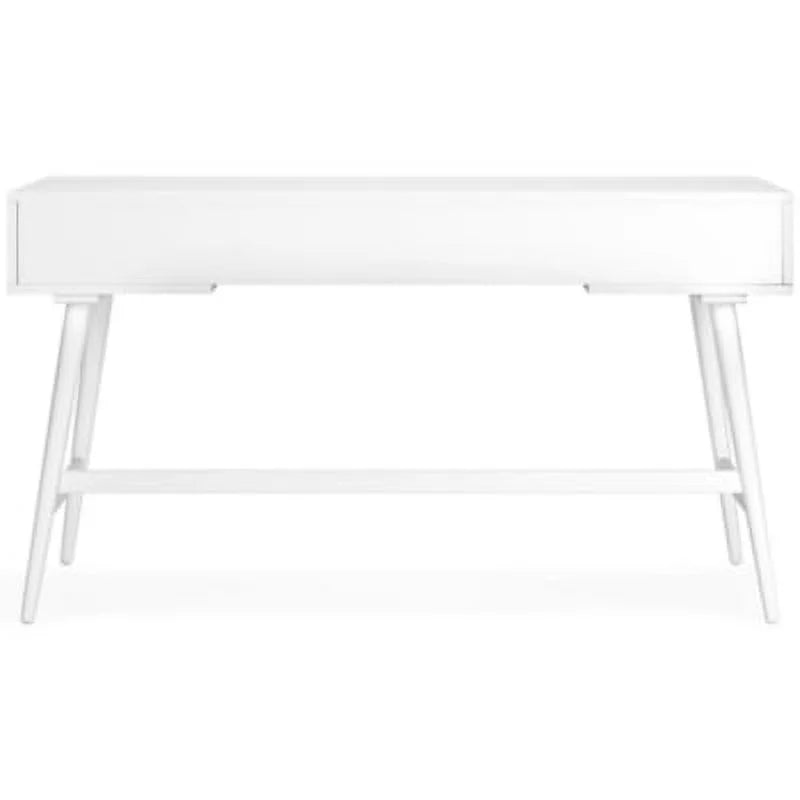 White Home Office Desk O246827