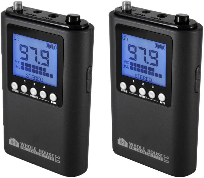 2 Pack FM Transmitter G71056