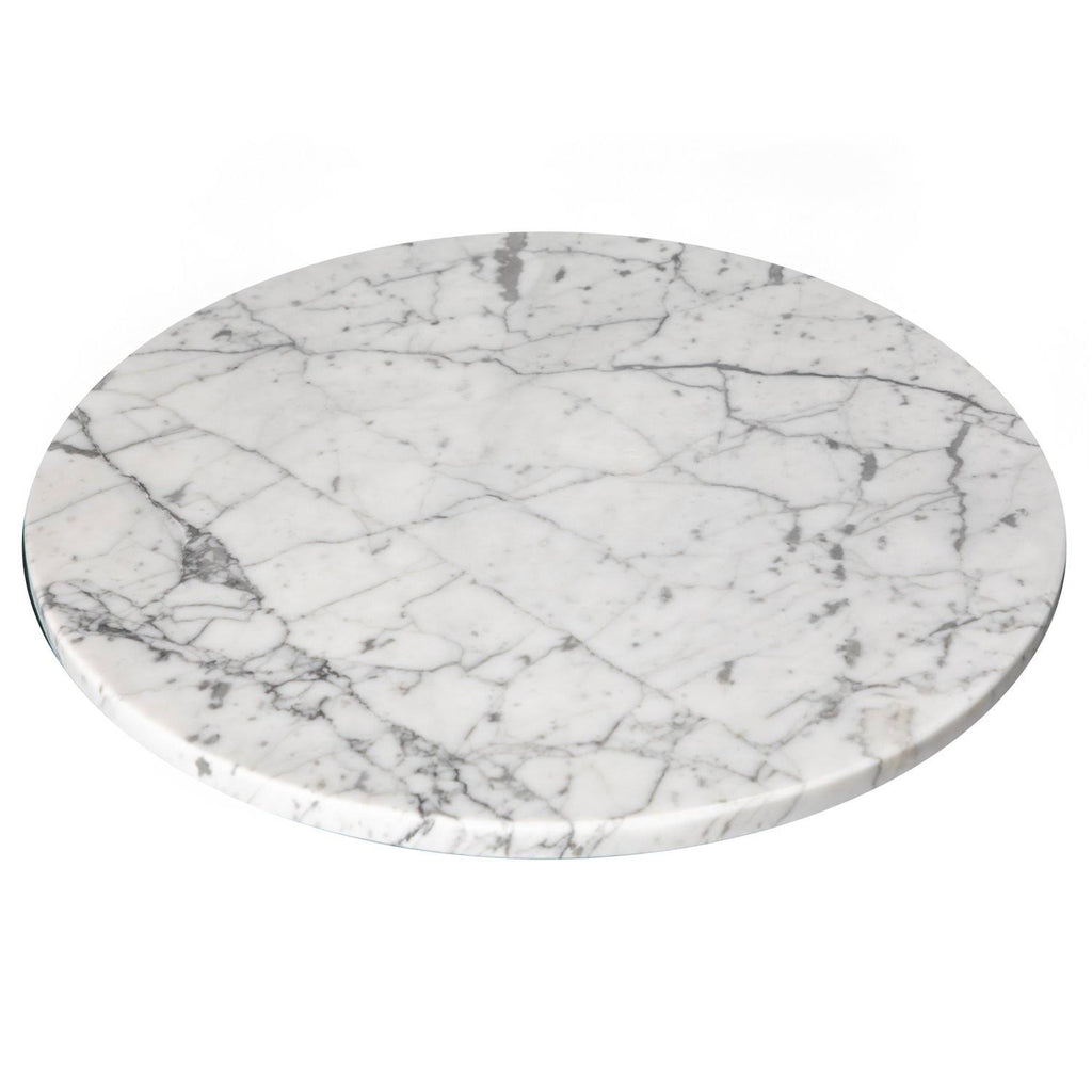 Round Infinity Pool Sink Carrara Marble J40314