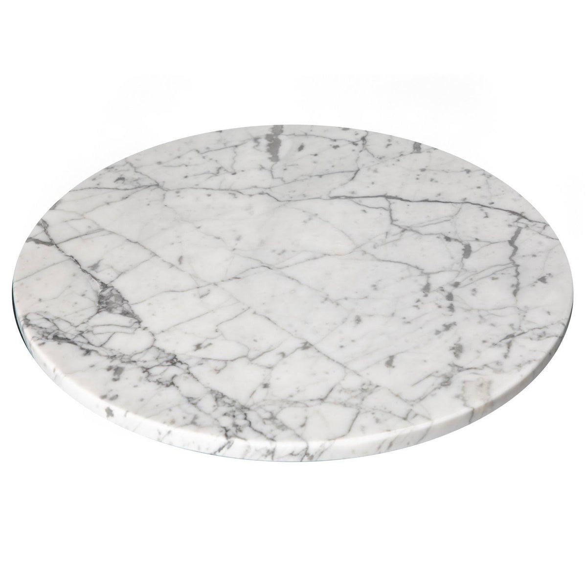 Round Infinity Pool Sink Carrara Marble J40314