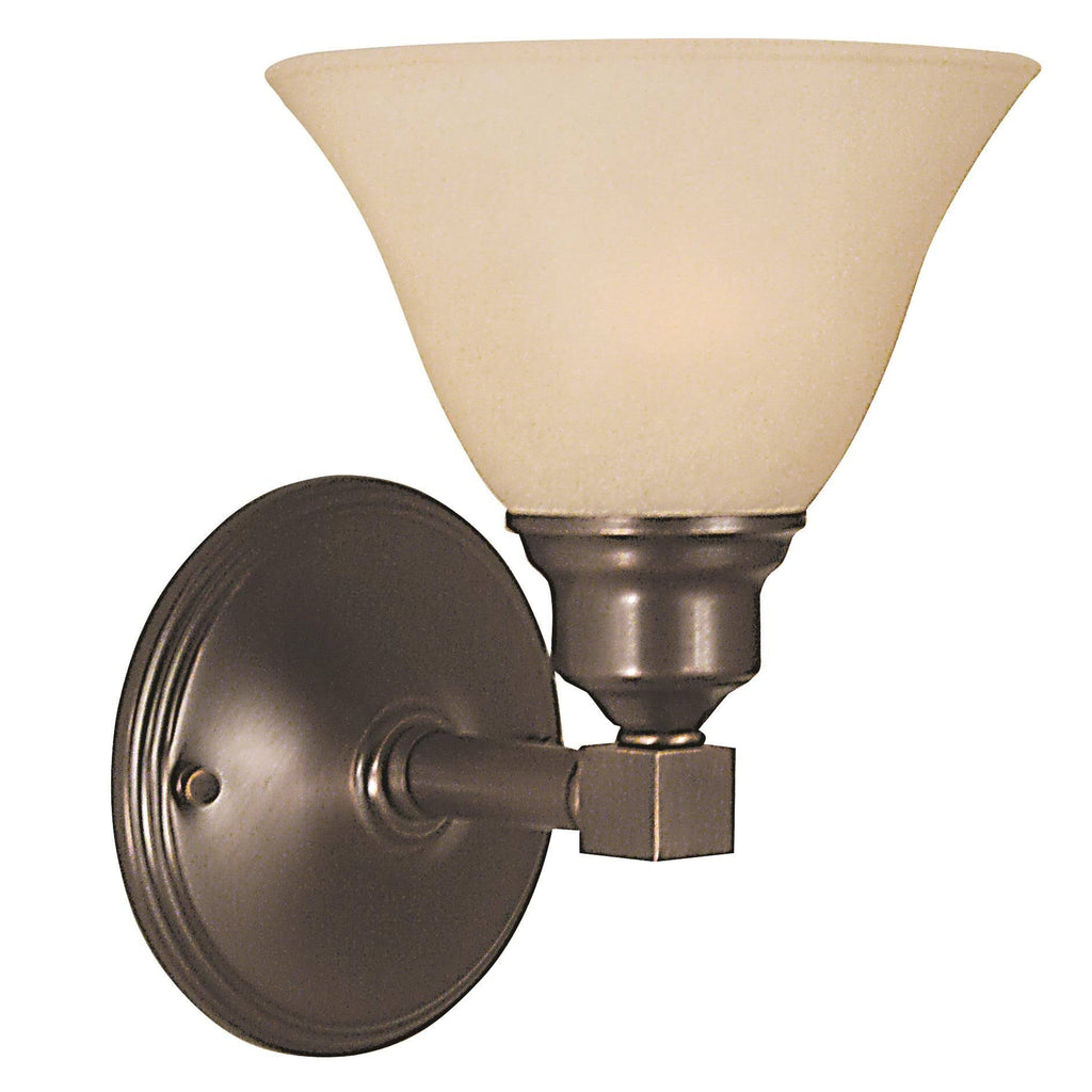 Brushed Nickel 1-Light Sconce A1697