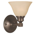 Brushed Nickel 1-Light Sconce A1697
