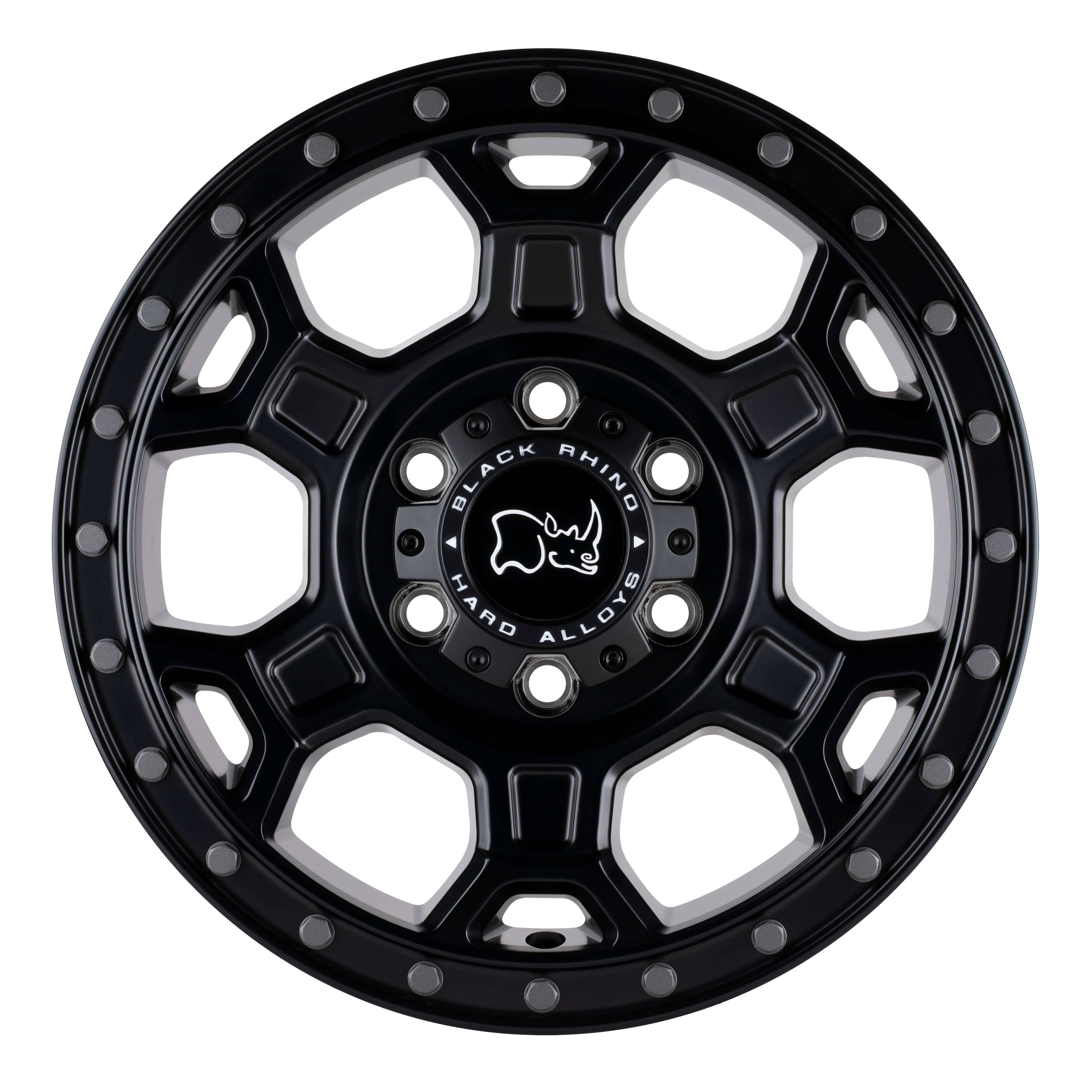 Matte Black Wheel Rim 16x8 6x130 U80728