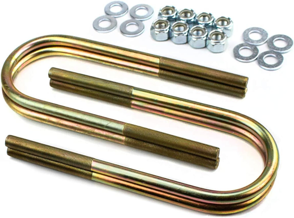 2 Rear Lift Kit For 2002-2008 Dodge Ram 1500 4X4 with Cast Steel Blocks and U-bolts K84590