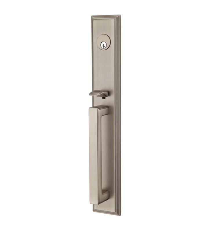French Antique Brass Tubular Handleset O55477