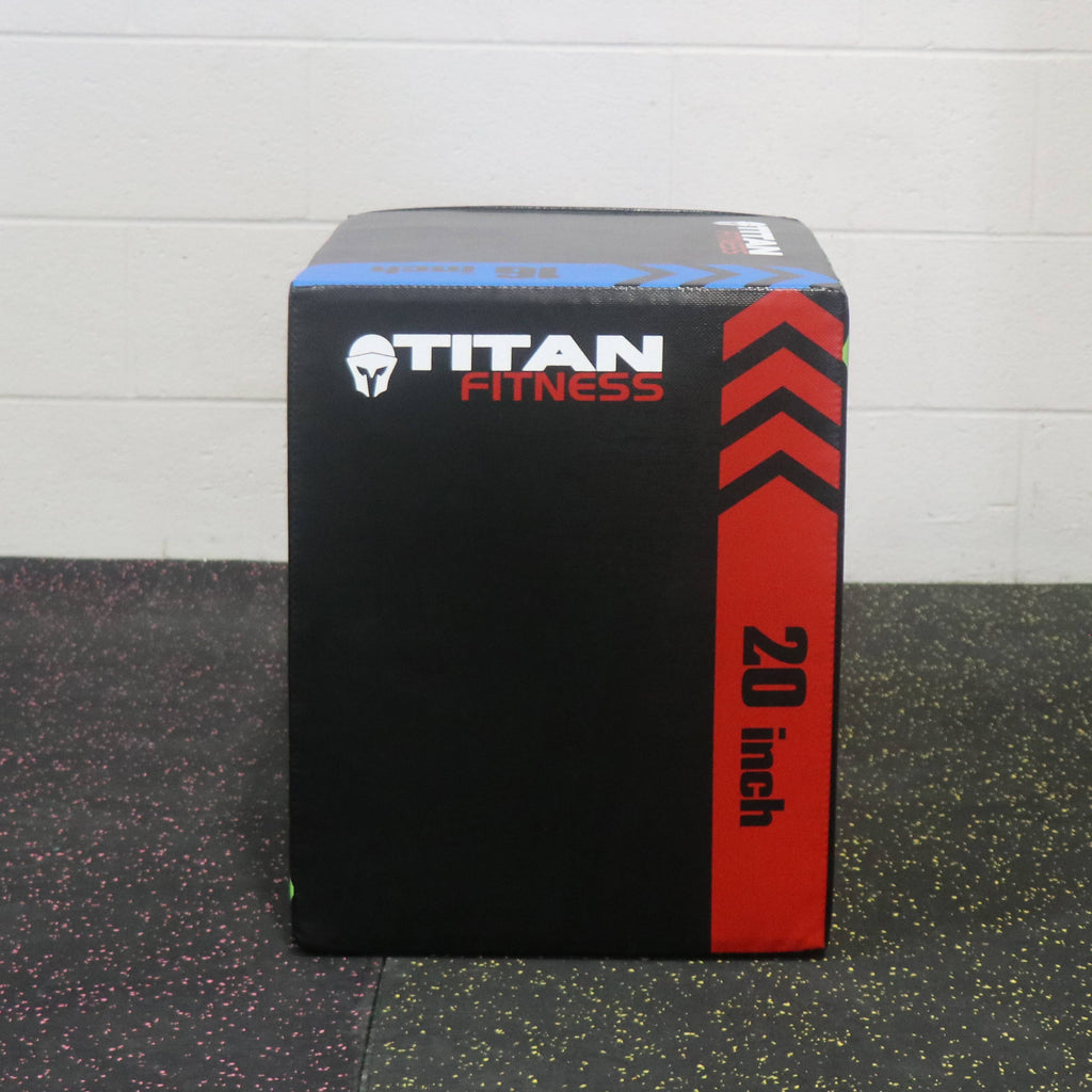 Titan 3-in-1 Heavy Foam Plyometric Box 16 inch 18 inch 20 inch Z4369