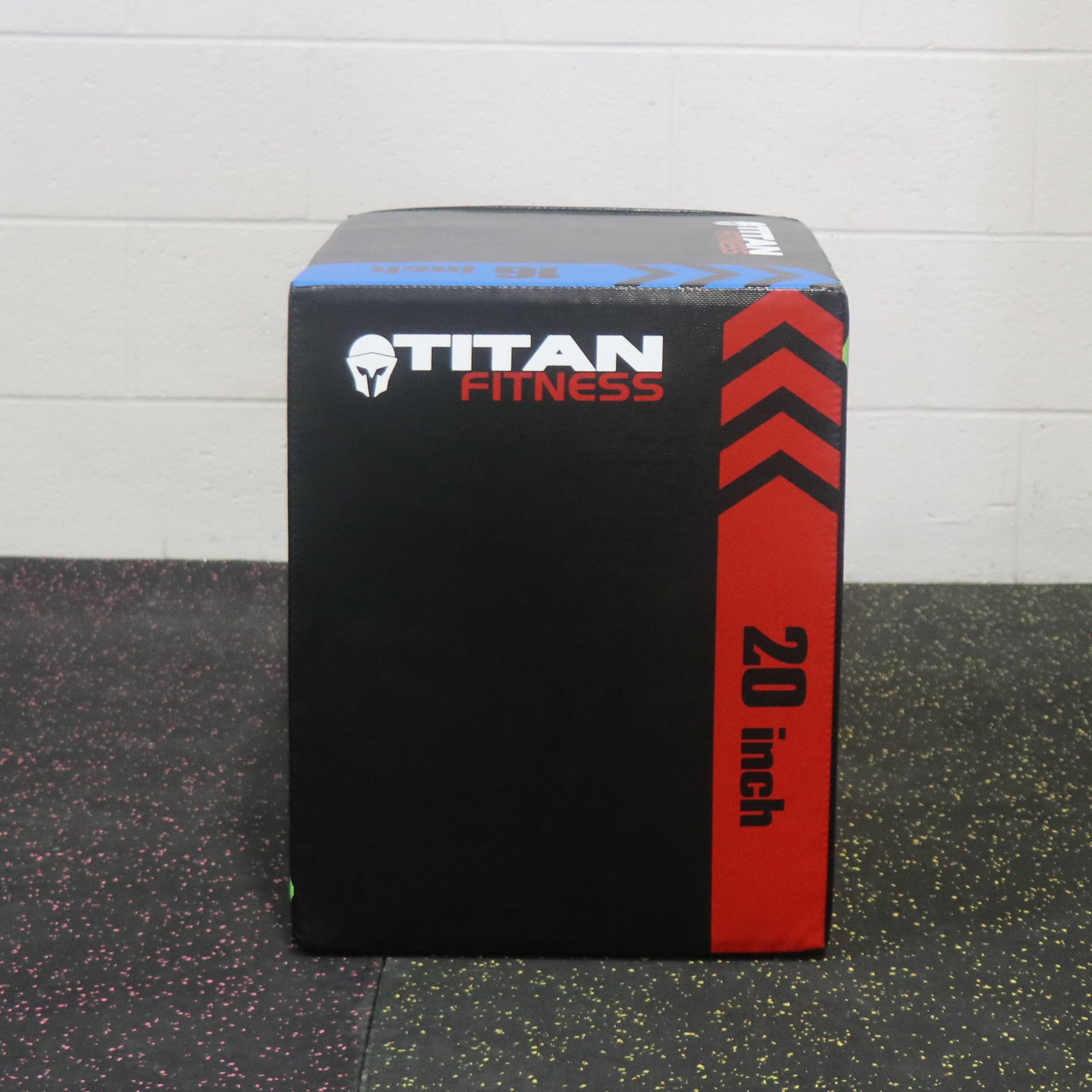Titan 3-in-1 Heavy Foam Plyometric Box 16 inch 18 inch 20 inch Z4369