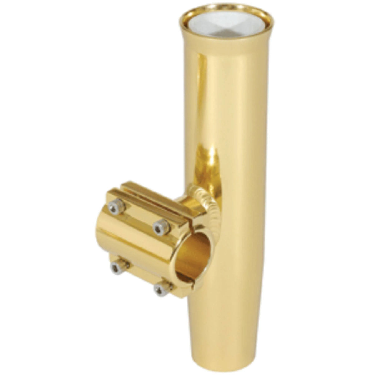 Clamp-On Rod Holder Gold Aluminum X769