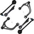6PC Front Upper and Lower Forward Rearward Control Arms with Ball Joints P8066