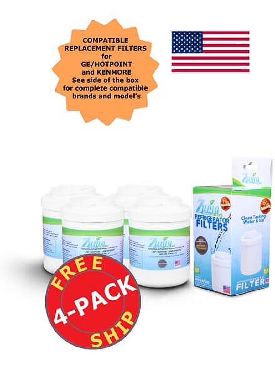 Water and Ice Filter, 4 Pack Z4049