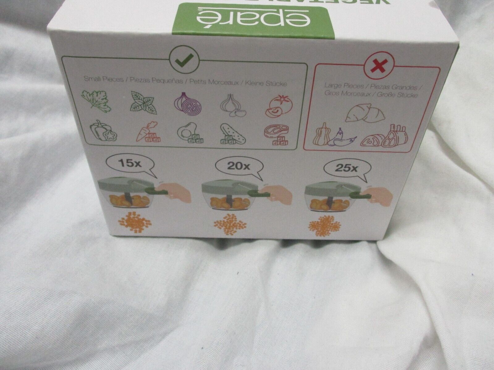 Mini Vegetable Chopper with Manual J623201