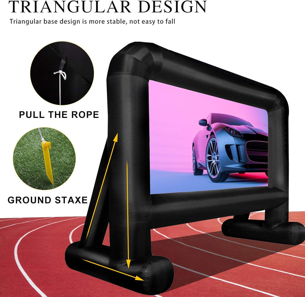 Inflatable Movie Screen 14 Feet with Carry Bag V395