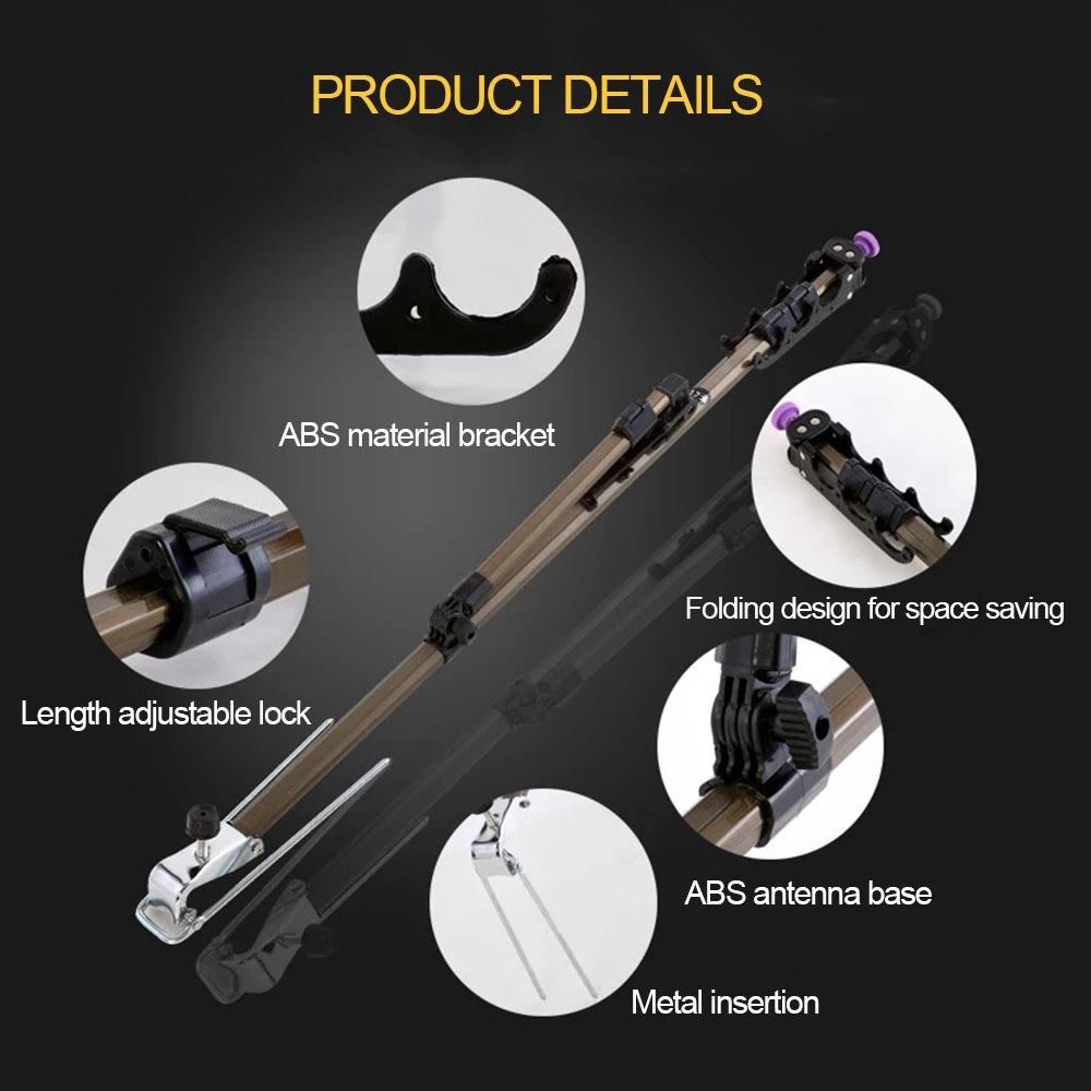 Aluminum Alloy Fishing Rod Holder H825551