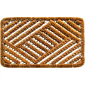 Overlapping Cross Hatch Doormat W115