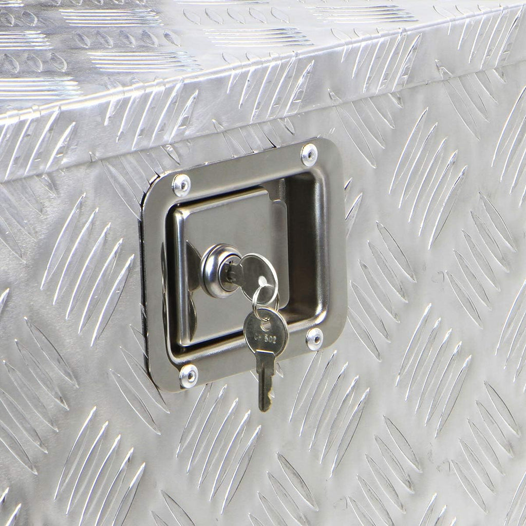 48-Inch Aluminum Pickup Tool Box with Keys A5663