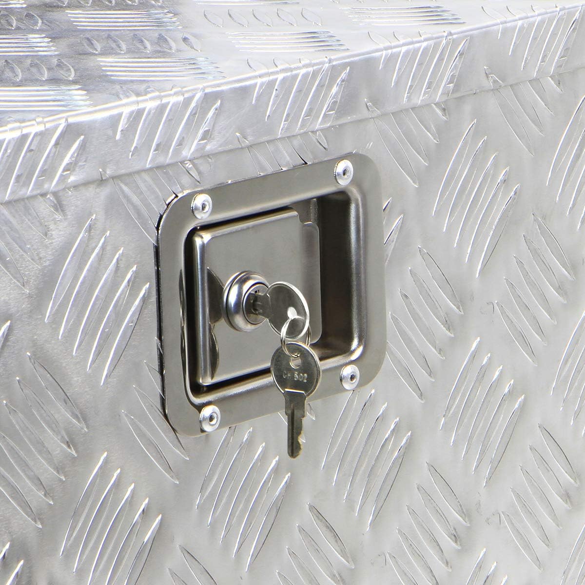 48-Inch Aluminum Pickup Tool Box with Keys A5663