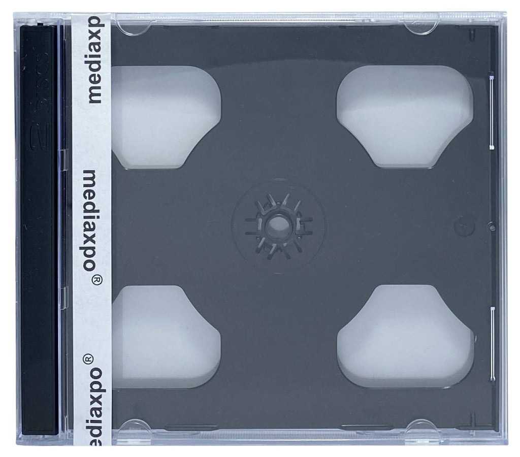 400 Standard Black Double CD Jewel Case D641463