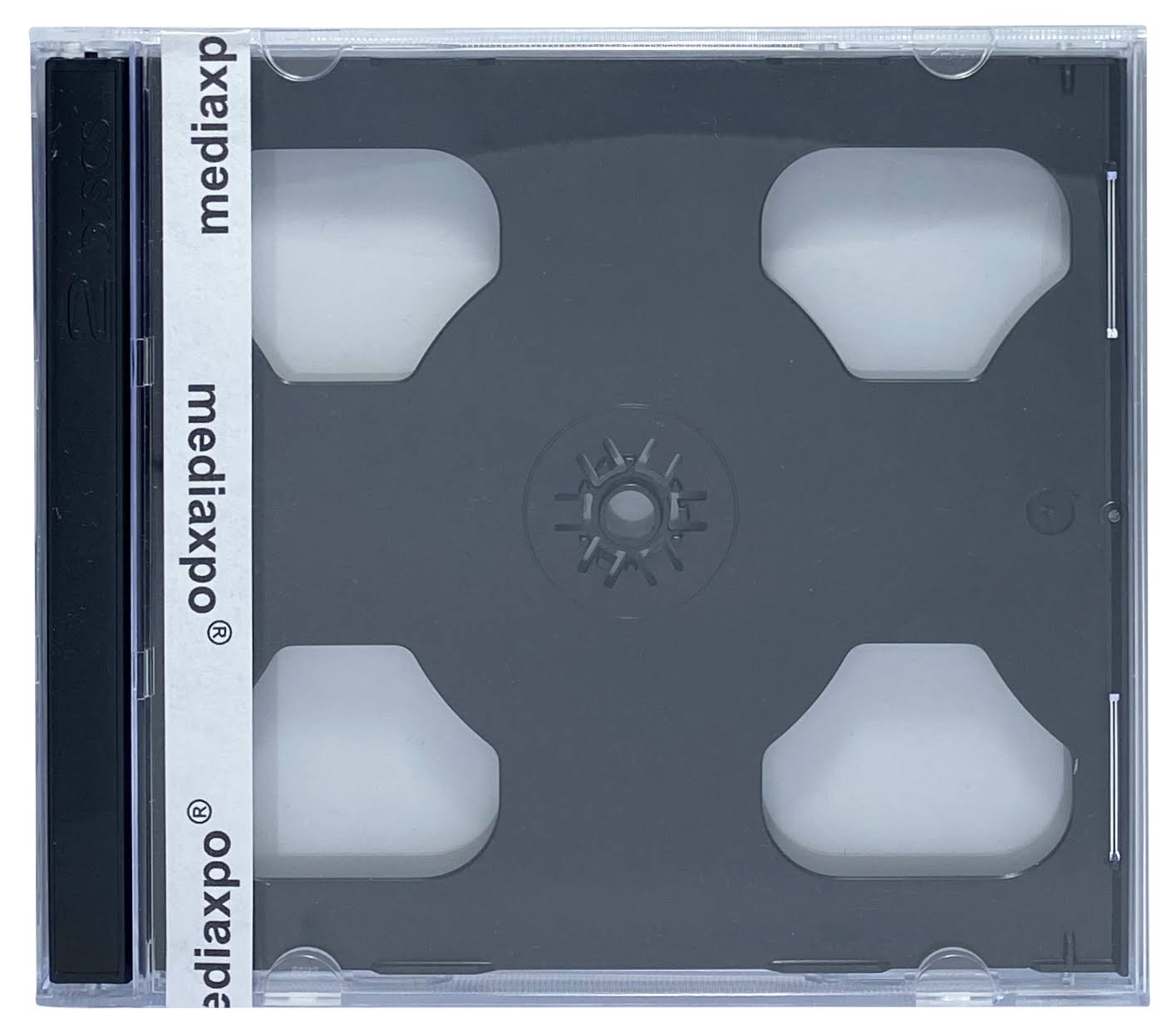 400 Standard Black Double CD Jewel Case D641463