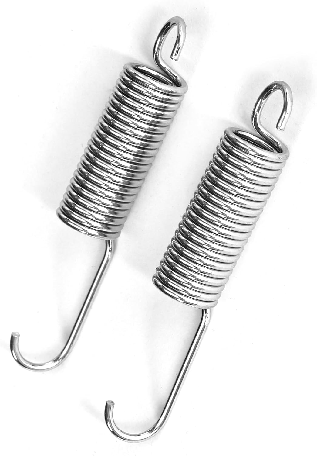 3-5/8 inch Overall Length Recliner Sofa Chair Mechanism Tension Springs Replacement Long Neck Hook [Pack of 2] F95610