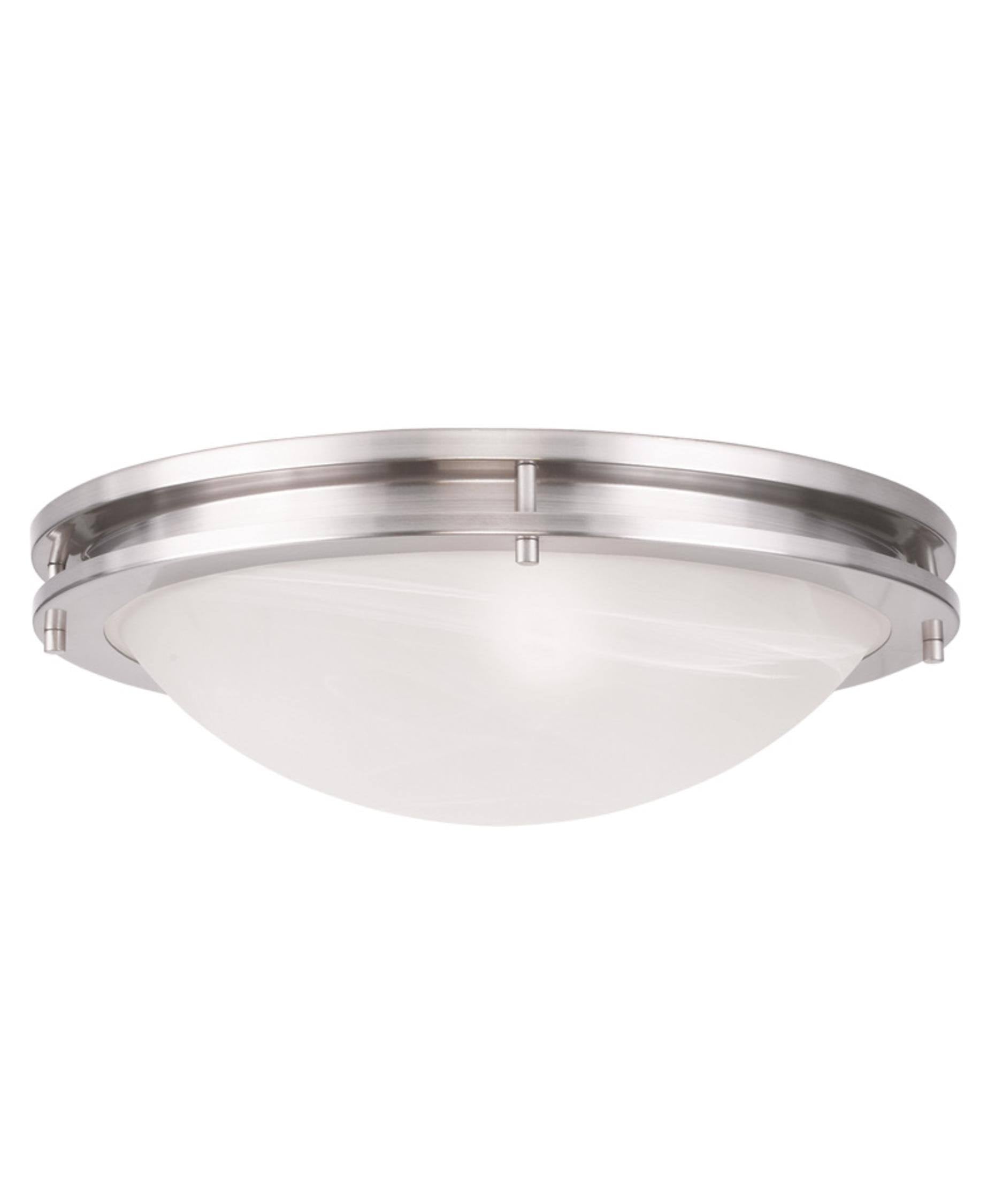 Brushed Nickel 3 Light Ceiling Mount G6732