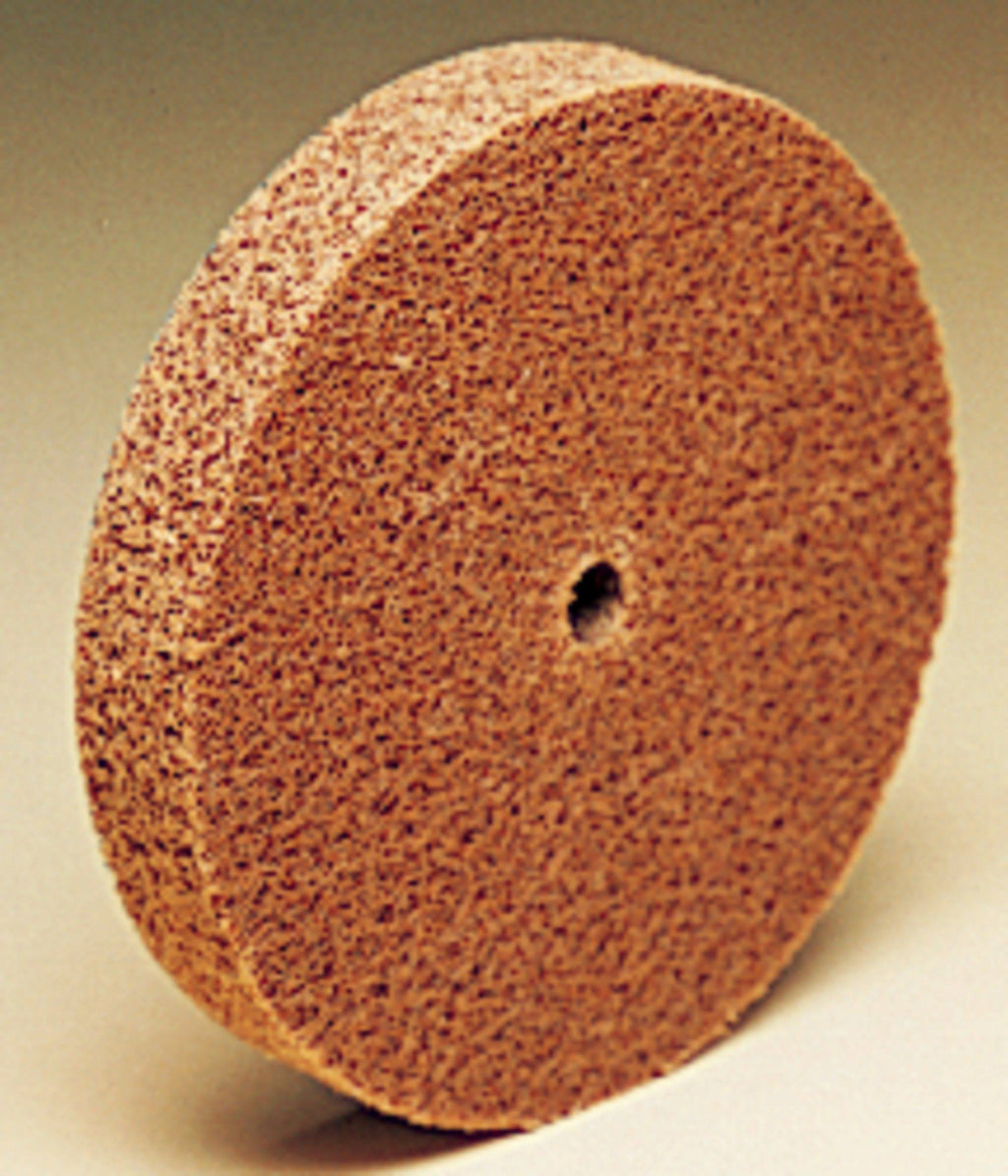 3 in x 1/2 in x 1/2 in Cut and Polish Unitized Wheel Y59110