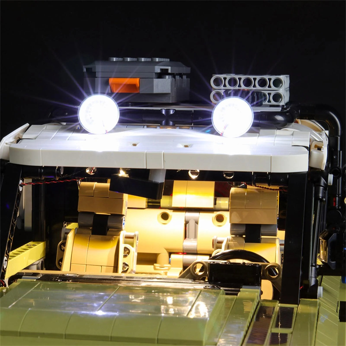LED Lighting Kit for Land Rover Defender Building Blocks Model B18868