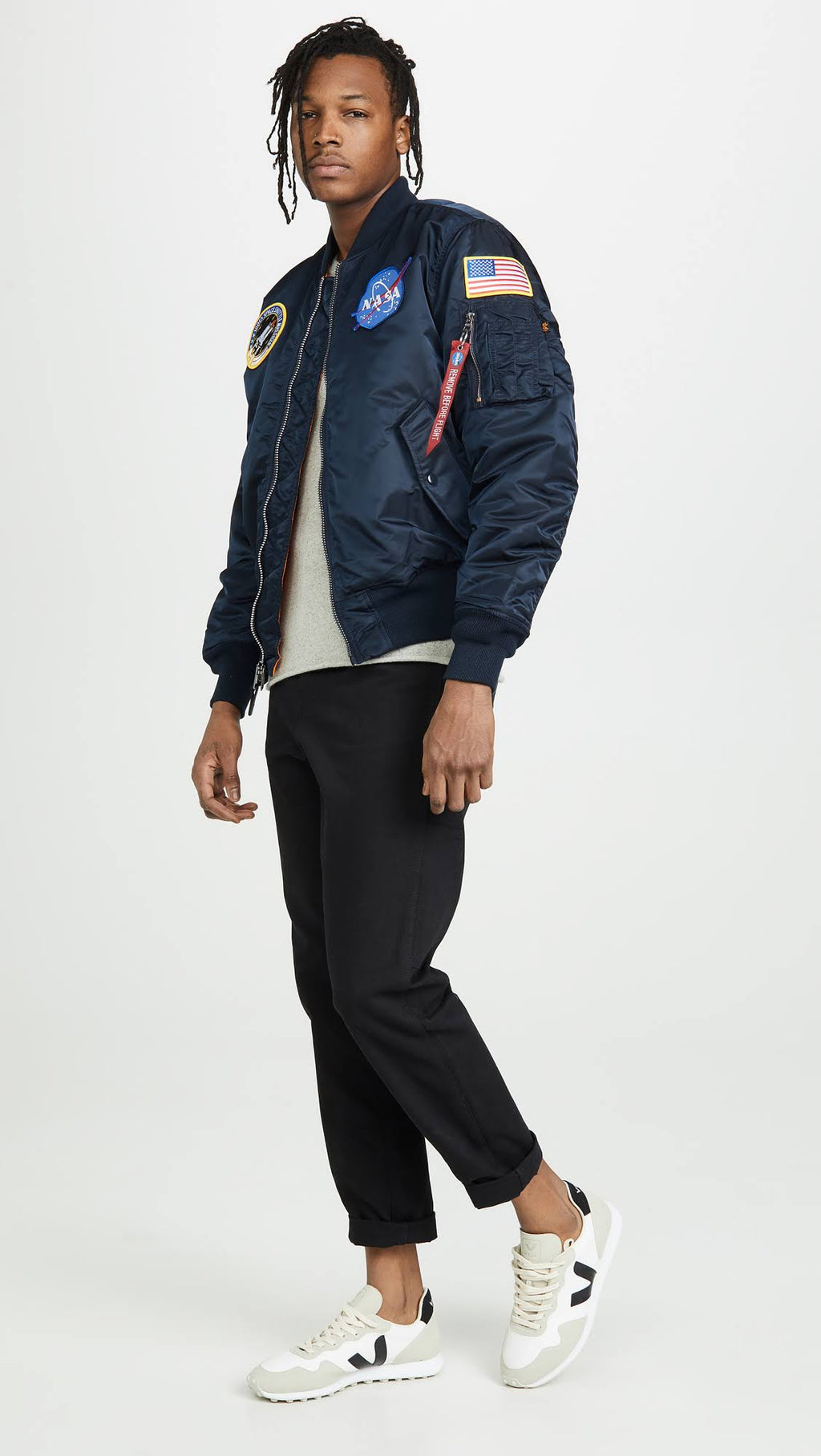 Blue Flight Jacket T8705
