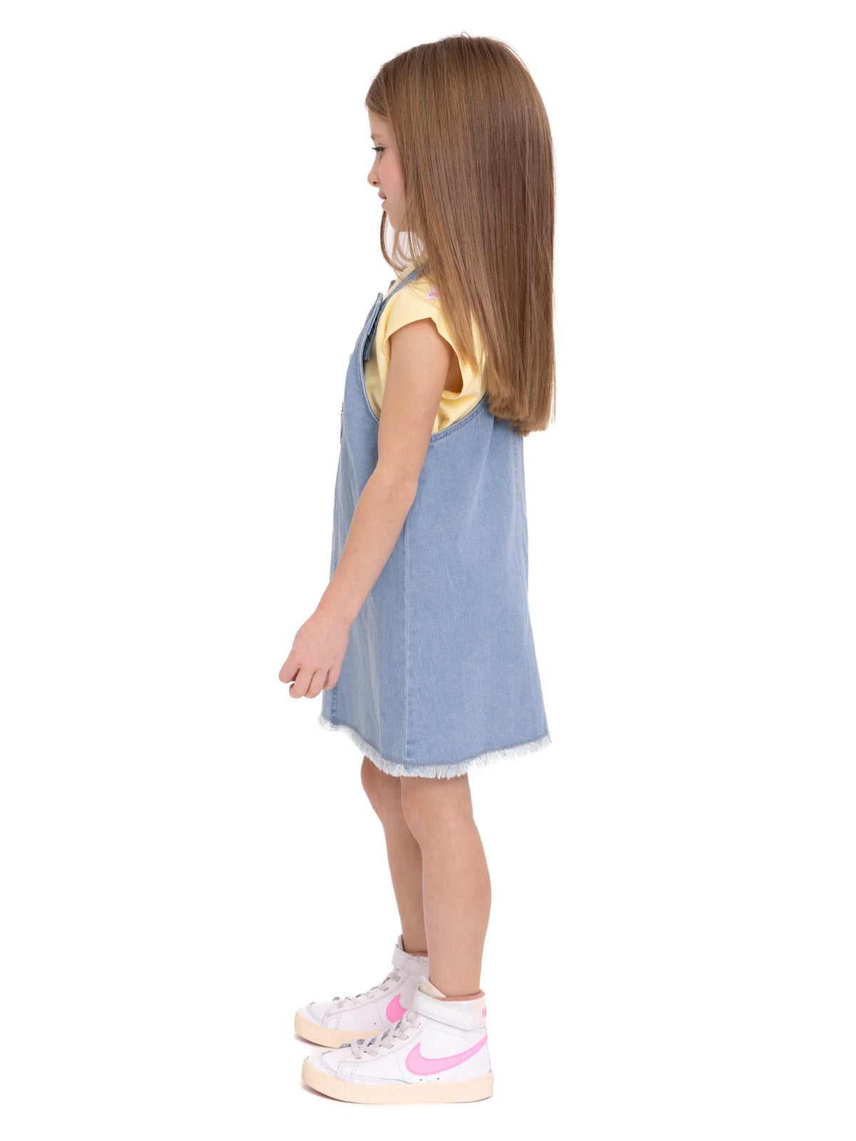 Denim Overall Dress Set K51923
