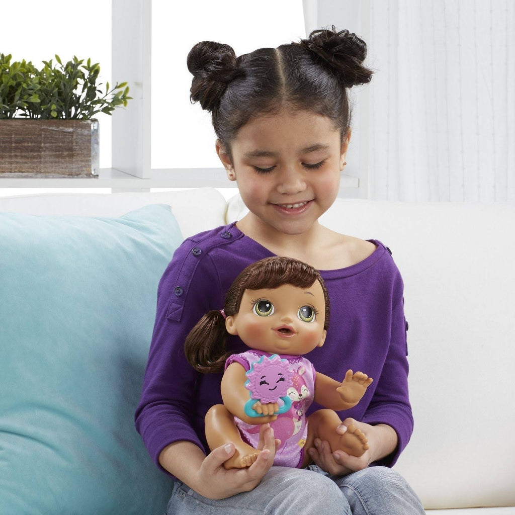 Baby Alive Baby Go Bye Bye (Brunette) D226115