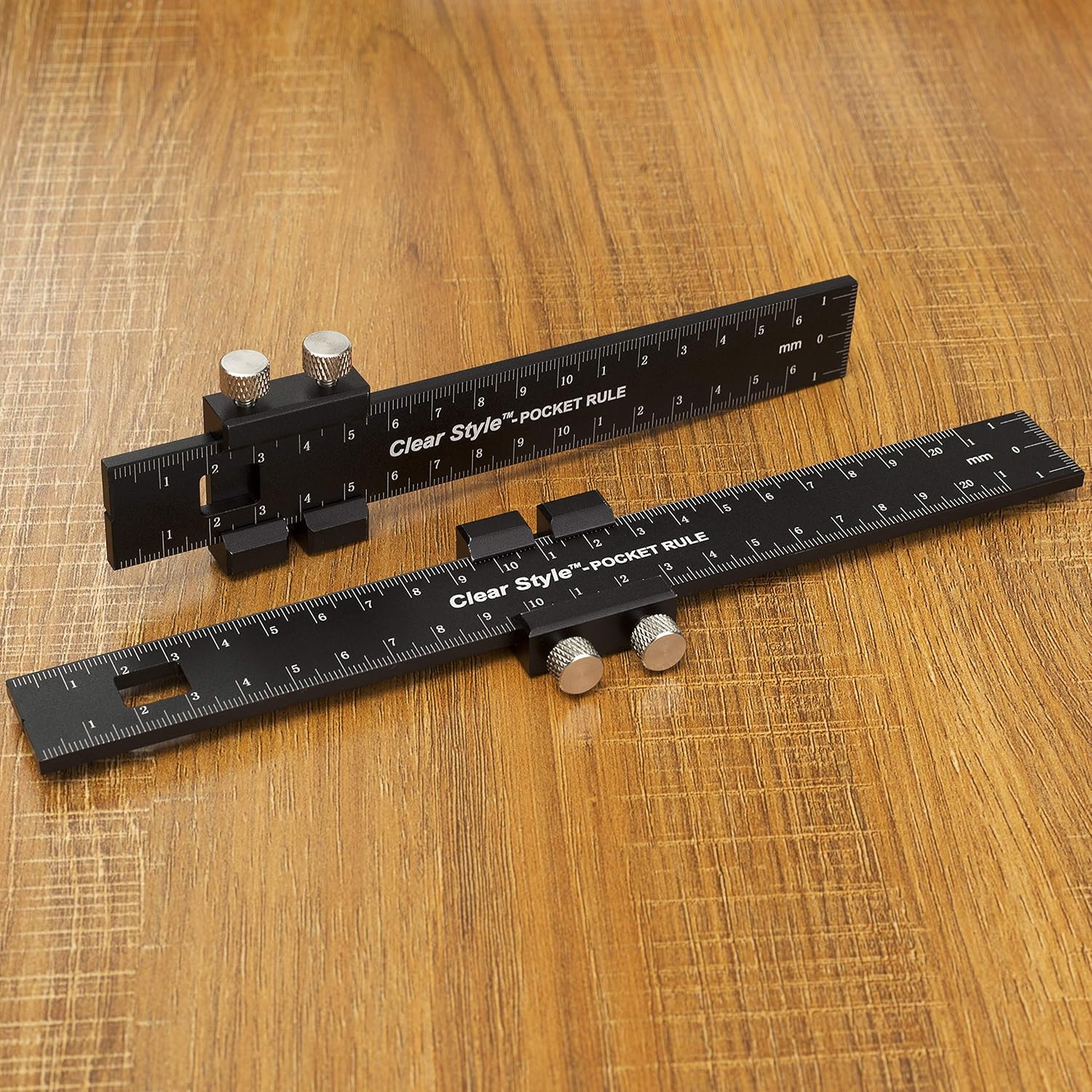 3 Pack 6, 8 and 12 inch Woodworking T Track Ruler P4369