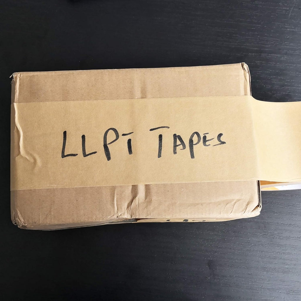 Kraft Paper Gummed Tape 3” x 165 Ft Brown Pack of 2 L598