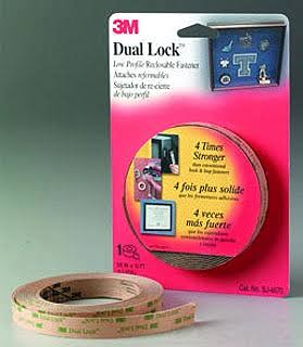 3/4 in x 50 yd Clear Dual Lock Reclosable Fastener U374383