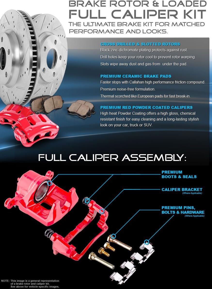 6 Lug Brake Rotors and Metallic Brake Pads R64918