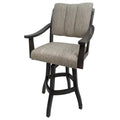 34x22 Swivel Wood Extra Tall Bar Stool in Natural B656
