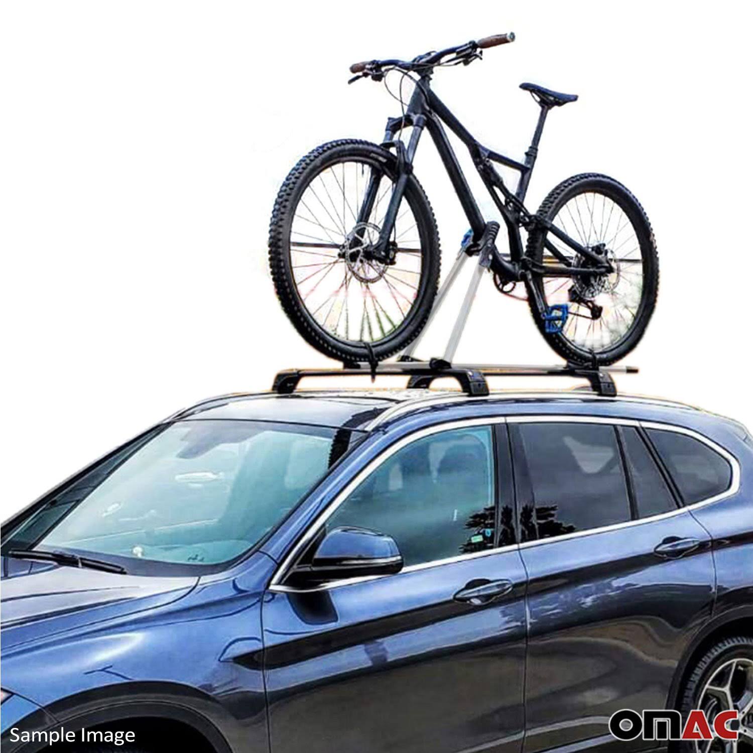 Aluminium Silver Roof Bike Carrier Rack N482331
