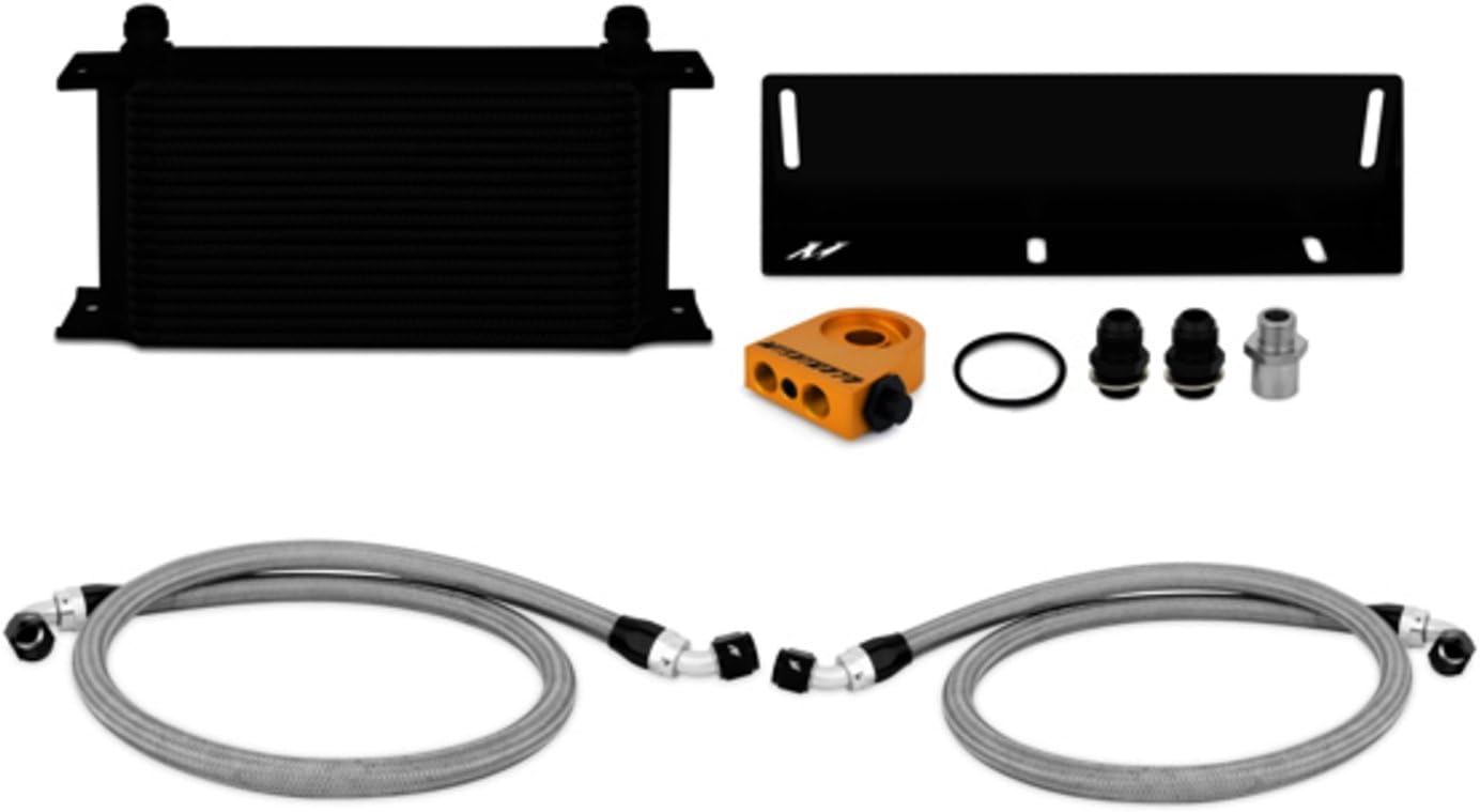 Oil Cooler Kit Thermostatic Silver L4484