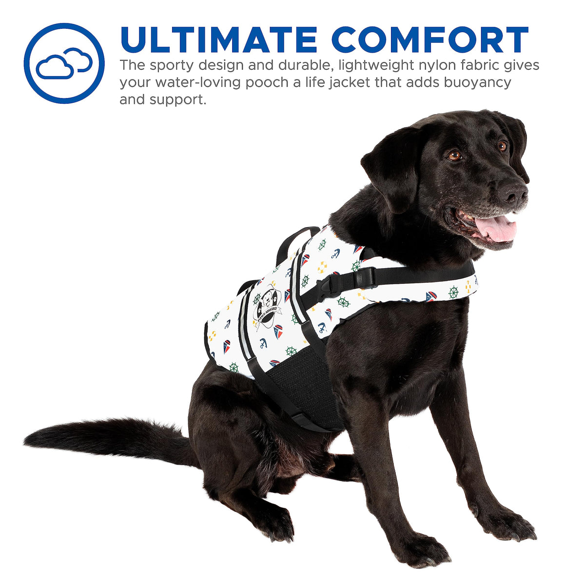 Dog Life Jacket for Swimming and Boating Y64585