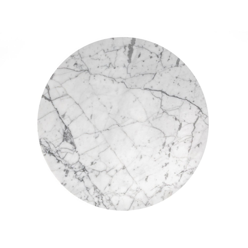 Round Infinity Pool Sink Carrara Marble J40314