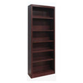 Cherry 6-Shelf Wood Bookcase T146
