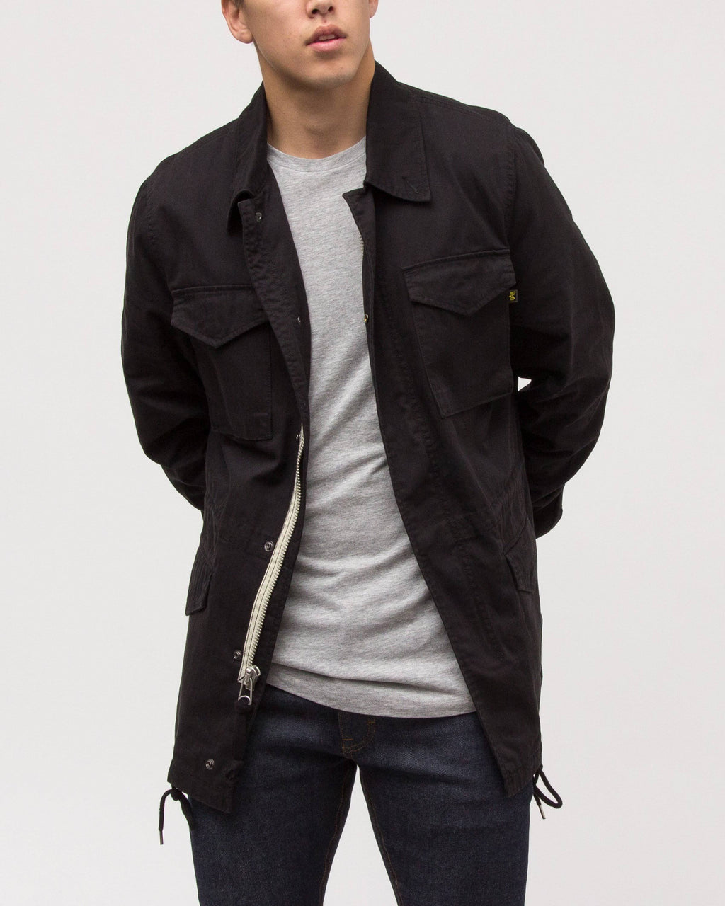 Camo Woodland Field Coat D7472
