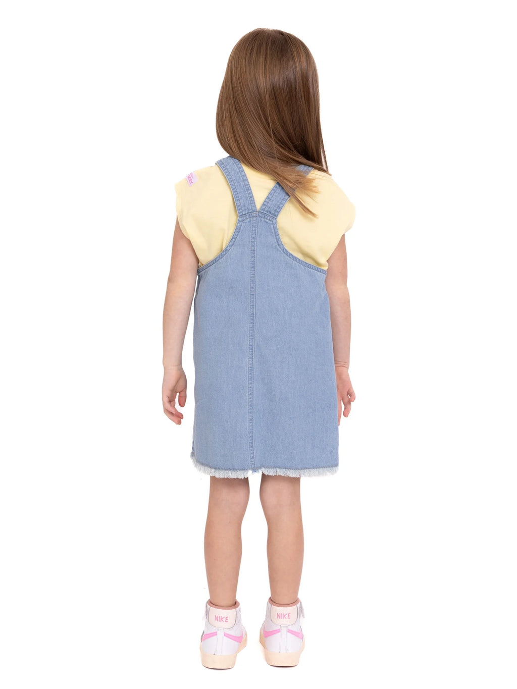 Denim Overall Dress Set K51923