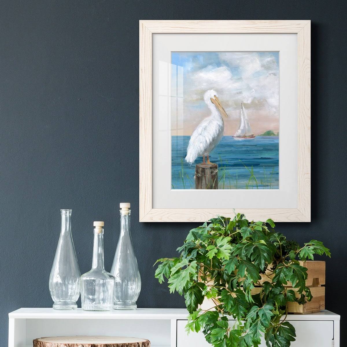 Framed Print 27.5X37.5 Walnut G158