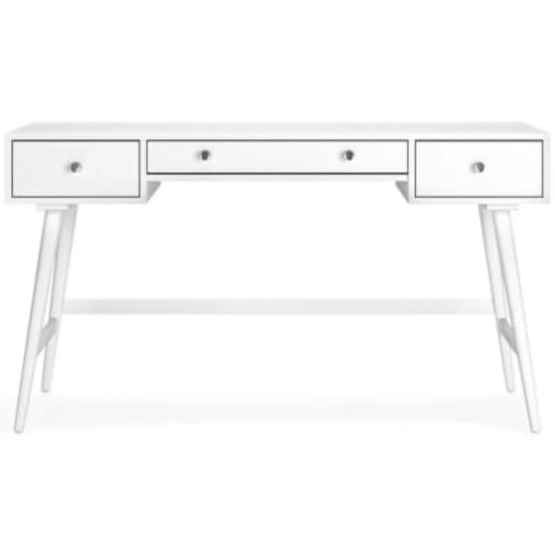 White Home Office Desk O246827