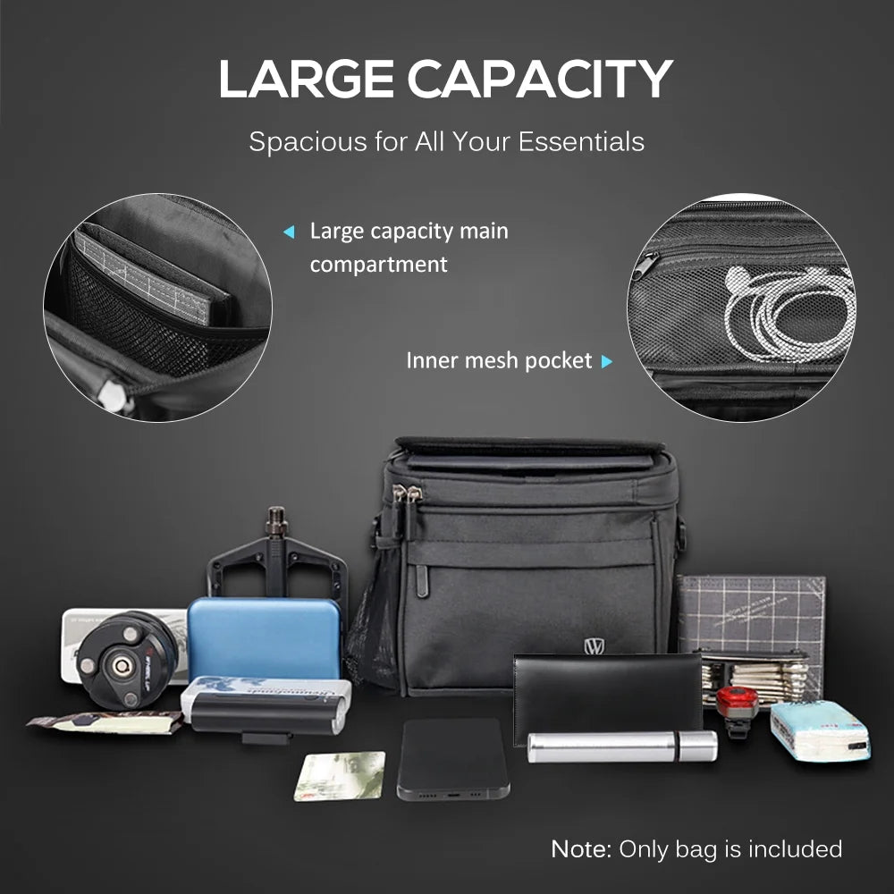 Waterproof EVA Handlebar Bag for 7in Large Screen K85417