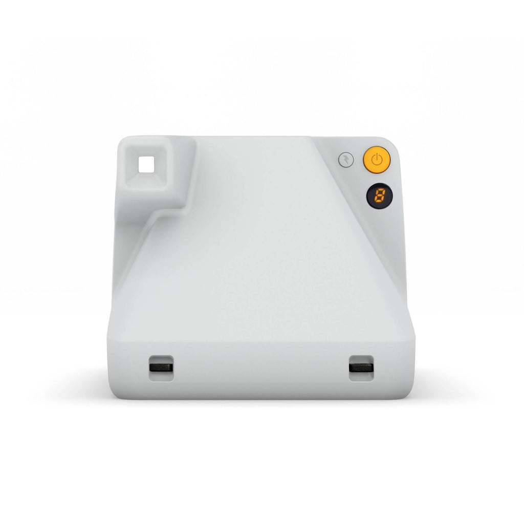 White Instant Camera with Lens S7122