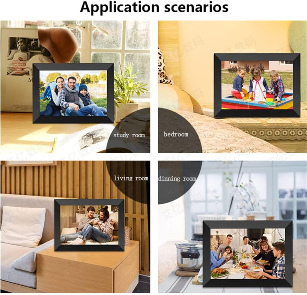 8 inch WiFi Digital Photo Frame with Touch Screen I95301